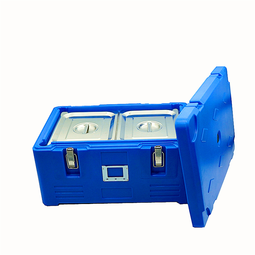 Food Warmer Rotomoulded food warming crate with breathable lid and